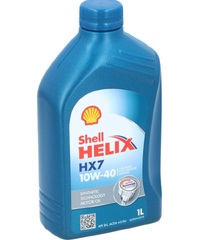 Масло моторное Shell Helix HX7 10w40 п/синтетика (1л.)