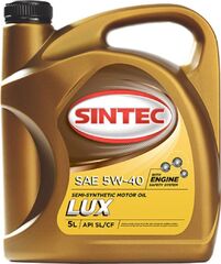 Масло моторное SINTEC LUX 5W-40 SL/CF п/синт. (4 л.)