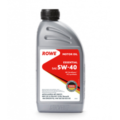 Масло моторное ROWЕ ESSENTIAL SAE 5W-40  A3/B4 (1л)