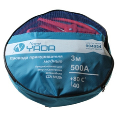 Провода пусковые "Nord YADA" 500А  3 м (в сумке) медь