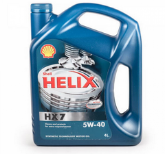 Масло моторное Shell Helix HX7 5w40 п/синтетика (4л.)