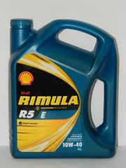 Масло моторное Shell Helix Rimula R5 E 10W40 п/синтетика (4л.)