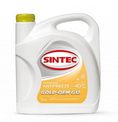 Антифриз SINTEC GOLD G12 желтый (5 кг.)