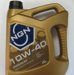 Масло моторное NGN PREMIUM 10w-40 SL/CF п/синтетика (4л.)
