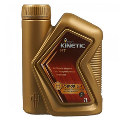 Масло транс. Rosneft Kinetic MT 75w-90 GL 4 ((1л. п/синтетика)