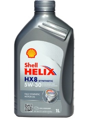 Масло моторное Shell Helix HX8 5w30 А5/В5 синтетика (1л.)