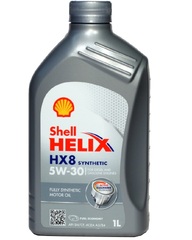 Масло моторное Shell Helix HX8 5w30 синтетика (1л.)
