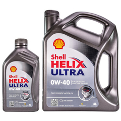 Масло моторное Shell Helix Ultra 0w40  синтетика (АКЦИЯ 4+1л.)