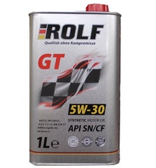 Масло моторное ROLF GT 5W-30 API SN/CF  синтетика (1 л.)