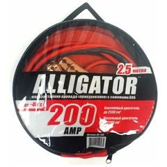 Провода пусковые "ALLIGATOR" 200А (2,5 м) в сумке