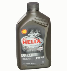 Масло моторное Shell Helix Ultra 0w40  синтетика (1л.)