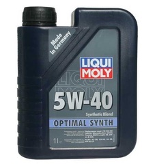 Масло моторное LIQUI MOLY 5W-40 Optimal Synth A3/B4 (1л.) синт.