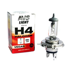 Лампа галоген H4 60/55W "AVS" (P43t)