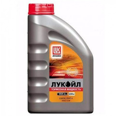 Тормозная жидкость "Лукойл" DOT-4 (910гр.)