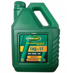 Масло транс. OIL RIGHT TM-5-18 SAE 80W-90 GL-5 (5 л.)  (TAD-17)