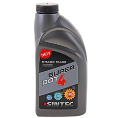 Тормозная жидкость "Sintec" SUPER DOT-4 (455гр.)