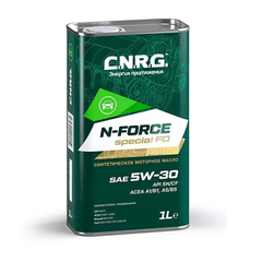 Масло моторное CNRG N-Force Special FO 5w30 SN/CF A5/B5 1л. (синтетика)