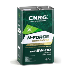 Масло моторное CNRG N-Force Special FO 5w30 SN/CF A5/B5 4л. (синтетика)