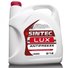 Антифриз SINTEC LUX G12 красный (3 кг.)