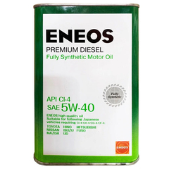Масло моторное ENEOS 5W-40 CI-4 PREMIUM DIESEL (4л.) синт.