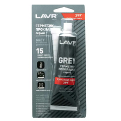Герметик "LAVR" серый (85 гр) высокотем. 