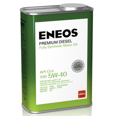 Масло моторное ENEOS 5W-40 CI-4 PREMIUM DIESEL (1л.) синт.