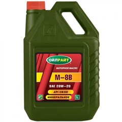 Масло моторное OIL RIGHT M8B SAE 20w-20 (5 л.)