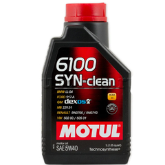 Масло моторное MOTUL 6100 Syn-clean 5W40 1л.