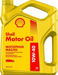 Масло моторное Shell Helix Motor Oil 10W40 п/синтетика (4л.)