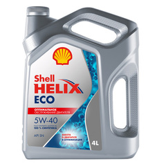 Масло моторное Shell Helix ECO 5w40 A/B3/B4 синтетика (4л.)