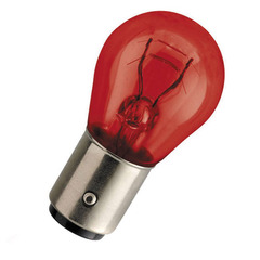 Лампа 12V P21/5W PHILIPS (красная)