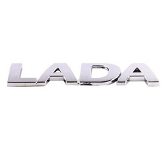 Эмблема "LADA" 1118 хром задка