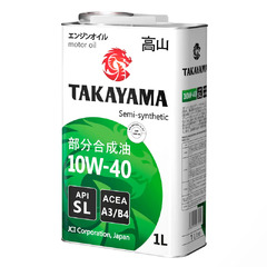 Масло моторное TAKAYAMA 10W-40 Safetec A3/B4 п/синт. (1 л.)