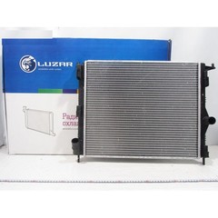 Радиатор охлаждения Logan/Largus (алюм.) "LUZAR" МКПП без кондиц.