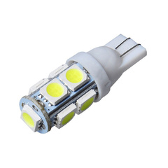 Лампа светодиодная T10 12V 10SMD "МАЯК" WHITE