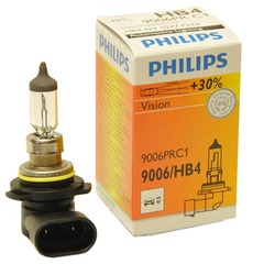 Лампа галоген HВ4 51W "PHILIPS" +30%